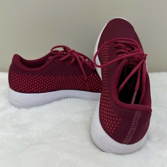 Under Armour Women's Rapid LE Burgundy Raspberry Size 7 Running Shoes - Picture 8 of 12